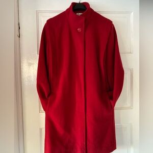 Vintage wool blend coat, size 6